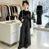 Conjunto Otoñal Estilo Coreano para Niñas 2026 Nuevo Modelo Conjunto de Dos Piezas de Alta Gama para Niños Mayores, Overol Elegante de Otoño