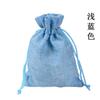 Bolsitas de Lino Hechas a Mano con Cordón para Guardar Joyería, Bolsas de Regalo para Té, Empaque de Vino, Bolsas de Lino al por Mayor