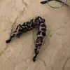 Pinza para el Cabello de Tela a Cuadros Estilo Coreano de Gama Alta con Pliegues, Versátil para Niñas, Pinza Vertical para Cola de Caballo Alta, Accesorio para el Cabello Tipo Banana