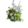Novo Arranjo Grande de Chão para Casamento Banquete de Noivado Flor Artificial de Seda Acabado Arranjo Floral Decorativo Corredor Arte Floral para Casamento