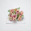 Ramo de flores de seda estilo nórdico, simulación de rosas, decoración del hogar, estilo europeo, fuente transfronteriza, Amazon