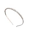Coreano High-end Sense Single Row Flash Diamond Hairband Feminino All-match Face Wash e Go Out Mori Style Hairpin Distintivo Estilo Francês Internet Celebridade Acessórios de Cabelo