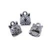 11X8.9X7.3Mm 1.75g Plata Antigua Más Vendido Retro Aleación de Zinc Accesorios Estilo Chino León Despertando Colgante