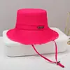 Popular Sombrero de Cubo de Ala Ancha Lavado Transfronterizo de Comercio Exterior Sombrero de Sol para Vacaciones con Borde Deshilachado Protección Solar para Mujer Sombrero de Sol para Exteriores Sombrero de Senderismo Fiesta