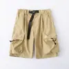 Pantalones Cortos Unisex de Bolsillo Estéreo para Exteriores Repelentes al Agua 7557