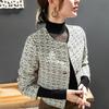 Fu Sheng Ji Top de Cuello Medio Alto con Costuras Caladas Otoño e Invierno Nuevo Camiseta Base Interior Elegante de Manga Larga
