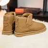 Botas de Neve Masculinas de Cano Médio Outono e Inverno 2025 Botas Quentes da Moda Sapatos Casuais Masculinos para Exterior Botas de Neve Esportivas para Homens