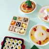 Pegatinas creativas gourmet personalizadas para refrigerador, pegatinas magnéticas de resina para jugar con comida, pegatinas de decoración para el hogar, suministro directo de fábrica
