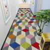 Alfombra para Entrada de Corte 3D Pasillo de Entrada Pasillo Escalera Alfombra para Tienda Completa Hogar Sala de Estar Dormitorio Mesita de Noche Alfombrilla Antideslizante