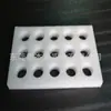 Espuma de algodón perlado de alta densidad blanca Ranurado y posicionamiento precisos Revestimiento de embalaje a prueba de golpes para router