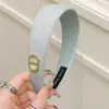 Diadema de tela rosa claro para mujer, moda retro, versátil, pinza para el pelo para frente alto, pinza para el pelo a cuadros coreana
