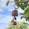 2026 Colgante de Cuentas de Cáscara de Fruta Hecho a Mano, Encanto de Cascabel, Fruta que Cumple Deseos, Sonajero Natural de Cáscara de Fruta, Adorno Colgante para Coche Estilo Bosque al por Mayor