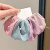Elásticos de Cabelo com Máscara Facial Infantil, Cordas para Rabo de Cavalo Alto, Novas Faixas de Cabelo Largas de Alta Elasticidade para Meninas, Acessórios de Cabelo