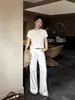 Jeans Han Xun Forma de Pera Tiancai Estilo Dinero Viejo Cintura Alta Adelgazantes Acampanados Otoño Temprano 2026 Versátil Modelo Nuevo 27022