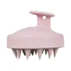 Champú de Silicona Amazon Champú de Paja de Trigo Transfronterizo Masajeador Casero Champú Cuidado del Cabello Peine de Silicona en stock