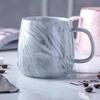 Xícara de Cerâmica, Caneca, Xícara de Café da Manhã, Xícara com Padrão de Mármore para Eventos Corporativos, Presente de Lembrança, Presente de Dia dos Namorados, Xícaras Combinando para Casal