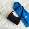 Bolso de Pana Retro Otoño e Invierno Estilo Dongdaemun Coreano para Mujer, Nuevo Bolso de Hombro de Moda, Bolso de Hombro Versátil de Tendencia