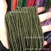 Contas de ábaco facetadas 3x 4mm otimizadas, rodas de corte de jade, contas planas, contas de joias, pedra natural em estoque, atacado