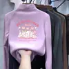 Y2317# camisa interior de terciopelo para niñas de cuello semi-alto otoño e invierno estilo occidental casual Joker abrigo para niños moda