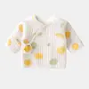 Roupas para Recém-Nascidos Roupas Meio Costas para Bebê Estilo Quente Outono e Inverno Roupa Íntima para Bebê Roupa de Baixo Manga Longa para Bebê