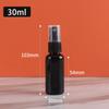 Frasco Borrifador à Prova de Luz 30ml 50ml 100ml Garrafa Plástica Preta PET Frasco Borrifador Pequeno Frasco Dispensador de Álcool Frasco com Borrifador Fino