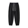 Pantalones deportivos nuevos de otoño e invierno con cordones en el tobillo para hombre, holgados, talla grande, para gordos, combinan con todo, pantalones de chándal, con cordones, estampado de letras de acero, pantalones casuales de moda