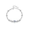 Pulseira de Prata Pura Pena de Cupido Pulseira Feminina Pulseira Feminina 2023 Novo Presente de Aniversário para Namorada
