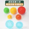 Bola de Massagem Equipamento Tátil Auxílios de Ensino para Bebês Escova Sensorial Brinquedo de Treinamento Sensorial Infantil Educação Infantil Bola Pequena Espinhosa Bola de Tocar
