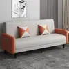 Sofá de Tecido Mais Vendido para Apartamento Pequeno Quarto de Aluguel Dobrável Dupla Utilização Multifuncional Sala de Estar Apartamento Sofá-Cama Individual/Duplo