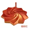 Juguetes Impresos en 3D para Niños, Juguete Espiral Creativo para Aliviar el Estrés, Torre de Zanahoria Tridimensional, Adorno de Escritorio Torre Mágica, Juguete para Aliviar el Estrés