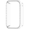 Xinyuan Shuntong Adequado para Mi Band 9Pro Half Bag Capa protetora com incrustação de diamante Mi Band 8 Pro Watch Case