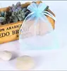 Bolsa de organza com cordão multicolorida, bolsa de malha transparente com cordão, para joias, doces de casamento, embalagem de presente, bolsa de armazenamento para sachês