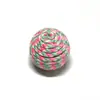 Venda Quente 23mm Colorido Perfurado Brinquedos para Gatos Resistentes ao Desgaste e Arranhões Chaveiro com Contas DIY Brincos Corrente de Bolsa Acessórios de Joias