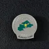 Insignias metálicas personalizadas, escudos escolares, broches metálicos, insignias con logo de empresa, emblemas para eventos de empresa, emblemas de clase, producción conmemorativa