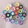 En StockPatrón de Cuadrado de la Abuela Tejido a Mano Calado con Adornos Florales para Ropa, Silla, Coche y Accesorios de Bolsos