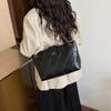 Bolsa Tote Transversal de Corrente Losango de Grande Capacidade 2025 Novo Estilo Simples e Versátil Estilo Pequeno Perfume Bolsa de Ombro Único Axilar