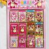24 Un paquete de 4*6cm lindas pegatinas Doudou pequeñas pegatinas mini pegatinas de mano para cuentas venta al por menor 1 yuan