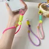 Lanyard Pulsera Cara Sonriente Cuerda para Teléfono Móvil Lanyard Corto Cuerda de Muñeca Personalizada Llavero de Cámara Bolsa Cuerda para Teléfono Móvil Al Por Mayor