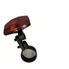 Reflector para tubo de sillín de bicicleta de montaña reflector trasero de bicicleta reflector de tubo de sillín manillar luz trasera delantera y trasera 28.6, etc.
