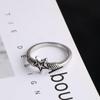 Série de anéis de estrela personalidade moda estrela anel feminino simples anel masculino acessórios anel retrô SA954