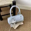 Bolsa Polka Dot da Moda 2026 Verão Novo Retrô Francês Bolsa de Ombro Transversal Bolsa de Mão com Personalidade Fashion Bolsa Cilíndrica