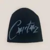 Chapéu de Tricô Estrela de Cinco Pontas com Letra Estilo Americano Nicho para Cruzeiro Outono e Inverno para Homens e Mulheres Quente Hip-Hop Chapéu para Frio Chapéu Pulôver Venda por Atacado