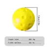 Em Estoque Pickleball Silencioso Pickleball Infantil Leve 74mm Sem Ruído Bola de Treino Bola de Pickleball de Espuma PU Macia