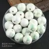 Accesorios para Joyería 12/14mm Cuentas Cerámicas Galvanizadas Turismo de Templos Pulsera DIY Enhebrado Agujero Recto Cuentas Sueltas Esmaltadas Accesorios