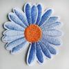 Parches de tela bordados para computadora, lindo parche de margarita, accesorios para ropa, parches bordados, bolsos, parche al por mayor