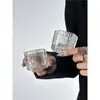 Taza Pequeña de Café Preparado a Mano, Taza de Maestro, Taza Pequeña de Té, Taza de Degustación, Taza de Té de Producto Único, Vaso de Vidrio Simple Japonés