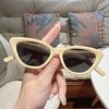 Nuevas Gafas de Sol de Estrella de Cuatro Puntas de Estilo Europeo y Americano, de Moda, Vendidas por Celebridades de Internet, para Rostros Cuadrados y Redondos, Gafas de Sol con Protección Solar a la Moda para Hombres y Mujeres