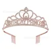 Nuevo en stock Estación Internacional PRINCESA DE CUMPLEAÑOS PRINCESA DE CUMPLEAÑOS corona banda para el hombro cinturón ceremonial