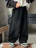 Pantalones Infantiles de Primavera y Otoño 2026 Nuevo Estilo Pantalones de Punto de Otoño para Niños Pantalones Deportivos Casuales Curvos Pantalones de Moda