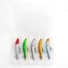 Cebo señuelo para lance a larga distancia con sonajeros, Minnow colorido en diez colores, 10 cm/8 g, Señuelo de imitación realista para lubina, Equipo de pesca transfronterizo